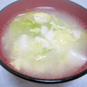 あったか美味しい☆豆腐の中華スープ